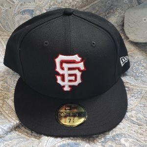 SF Giants Black 59FIFTY 7 ¾ Fitted Cap New Era